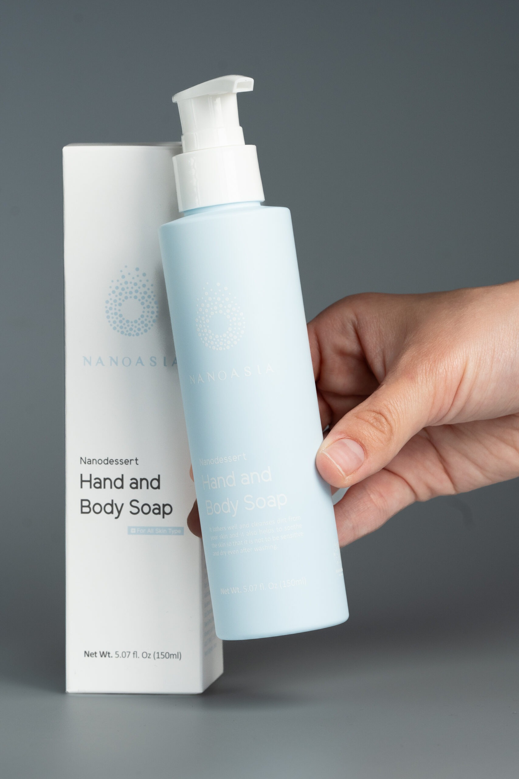 Nanodessert noorendav ja niisutav käte- ja kehaseep 150 ml